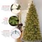 7.5 ft. Pre-Lit Tacoma Pine Slim Artificial Christmas Tree, Clear Lights